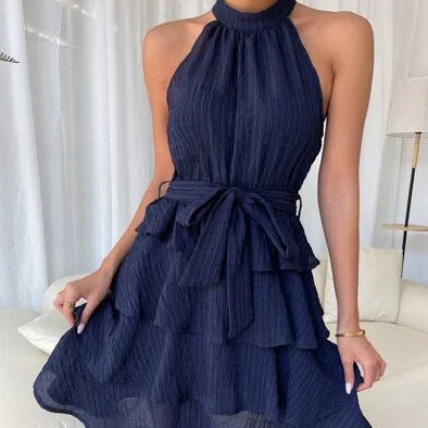 Vestido com Babado Lassie