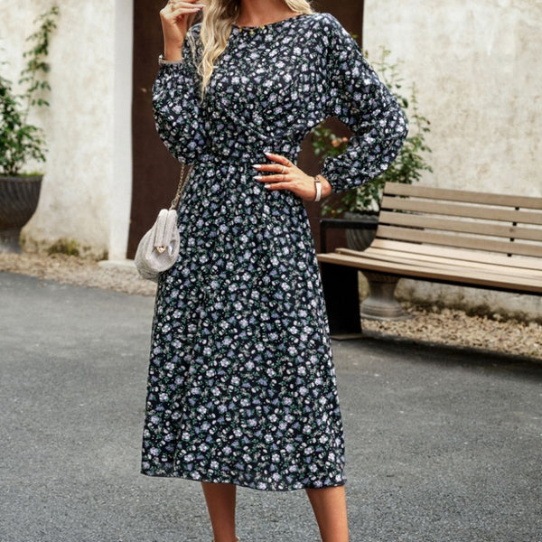 Vestido Midi Florido Elegance