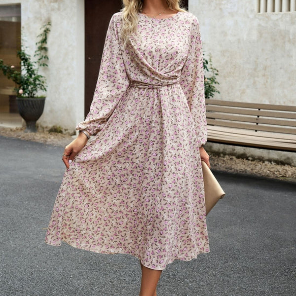 Vestido Midi Florido Elegance