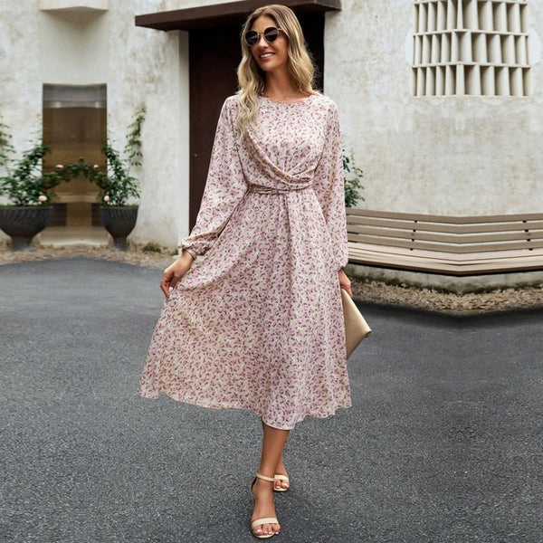 Vestido Midi Florido Elegance