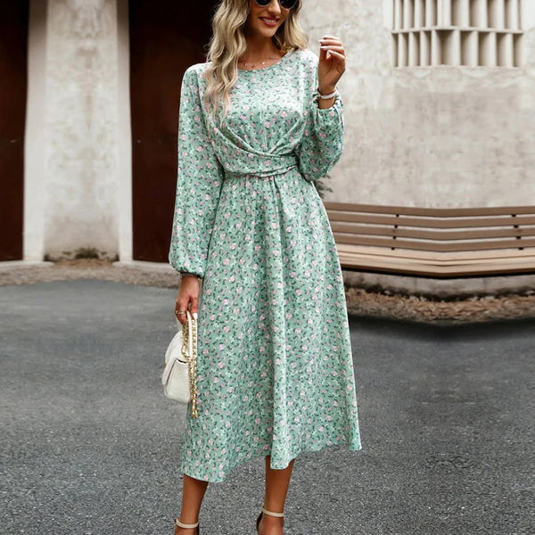 Vestido Midi Florido Elegance