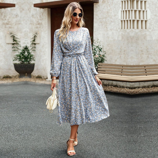 Vestido Midi Florido Elegance