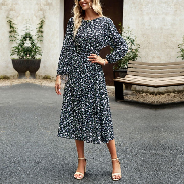 Vestido Midi Florido Elegance