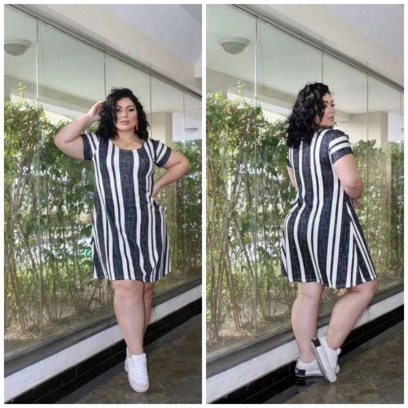 Vestido Plus Size Romantic