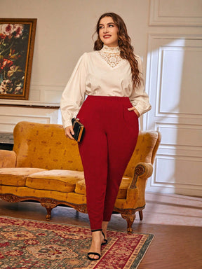 Calça Plus Size de Malha