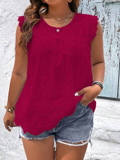 Camisa Bordada Vieira Plus Size