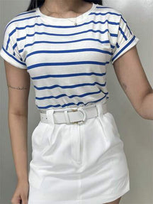 Blusa Estilo Navy