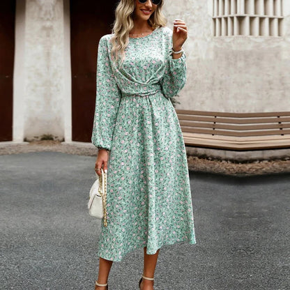 Vestido Midi Florido Elegance