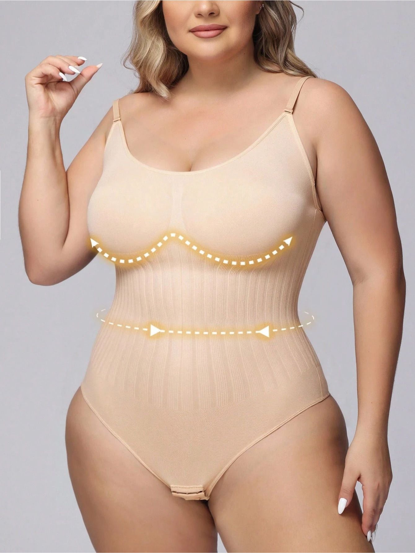 Body Modelador Curve Shaper - Compre 1 leve 2 com frete GRÁTIS - Somente HOJE