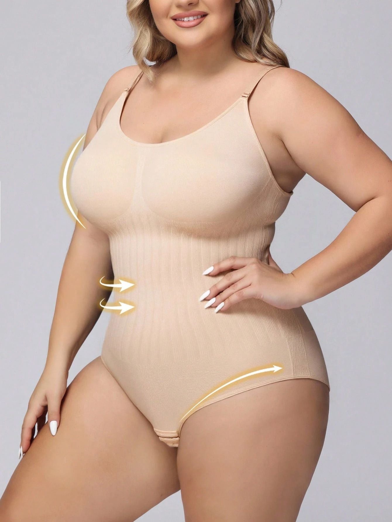 Body Modelador Curve Shaper - Compre 1 leve 2 com frete GRÁTIS - Somente HOJE