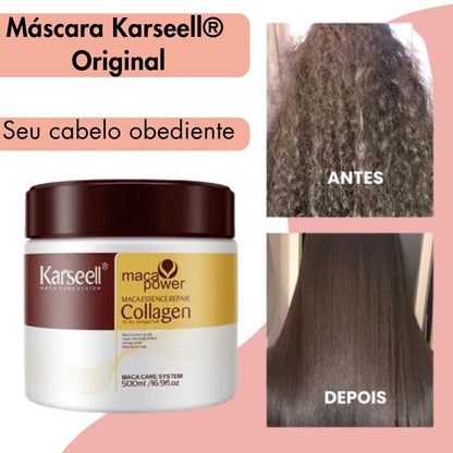 Máscara Karseell® ORIGINAL - 500ml + Programa de tratamento Capilar INTENSIVO!