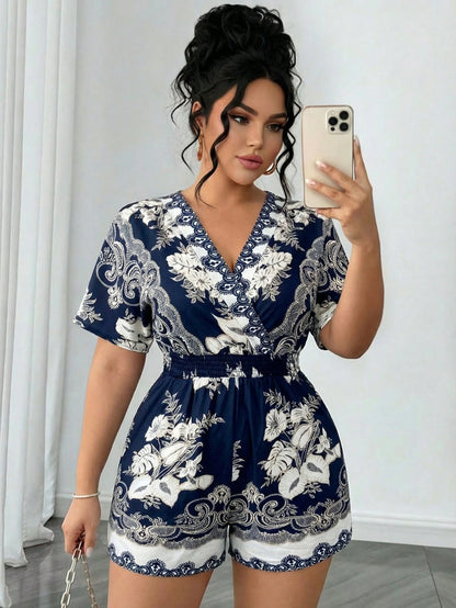 Macaquinho Plus Size Bleu Maréa