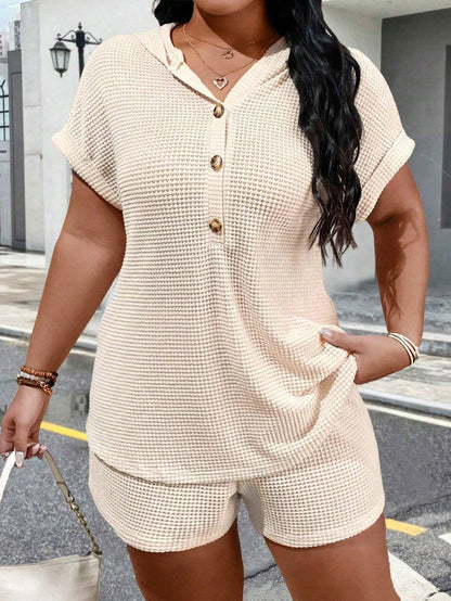 Conjunto Plus Size Montreux Waffle Couture