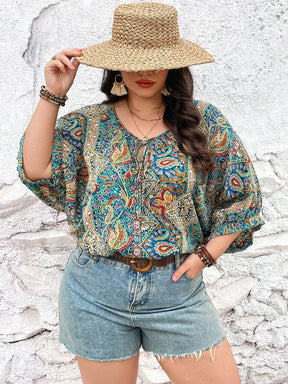 Blusa Estampa Linda Plus Size