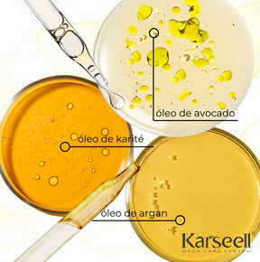 Combo Máscara Karseell® + Óleo de Argan karssell®: Restauração Plena