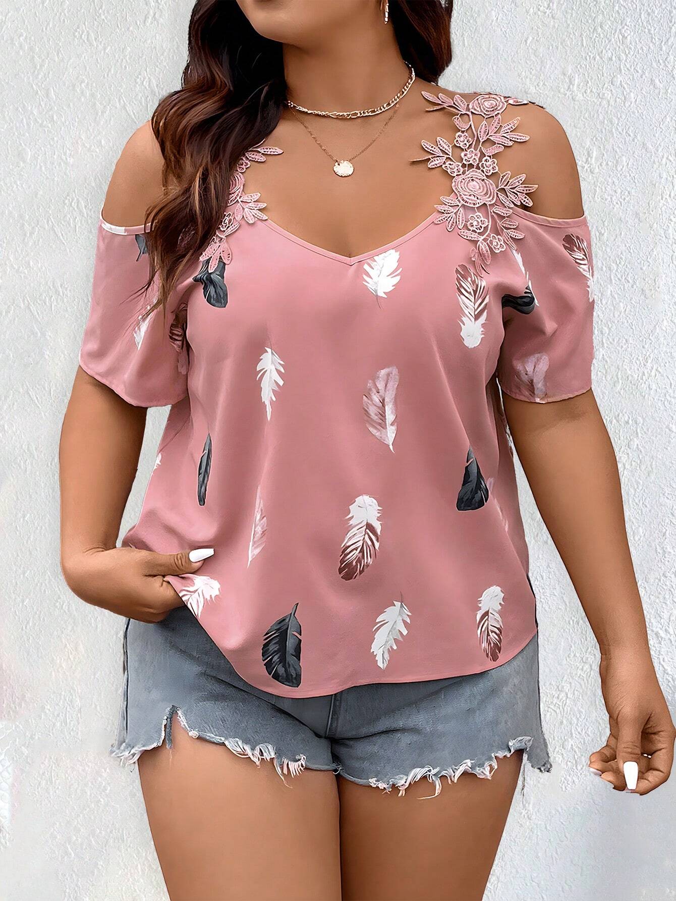 Blusa Aurora Belle Plus Size