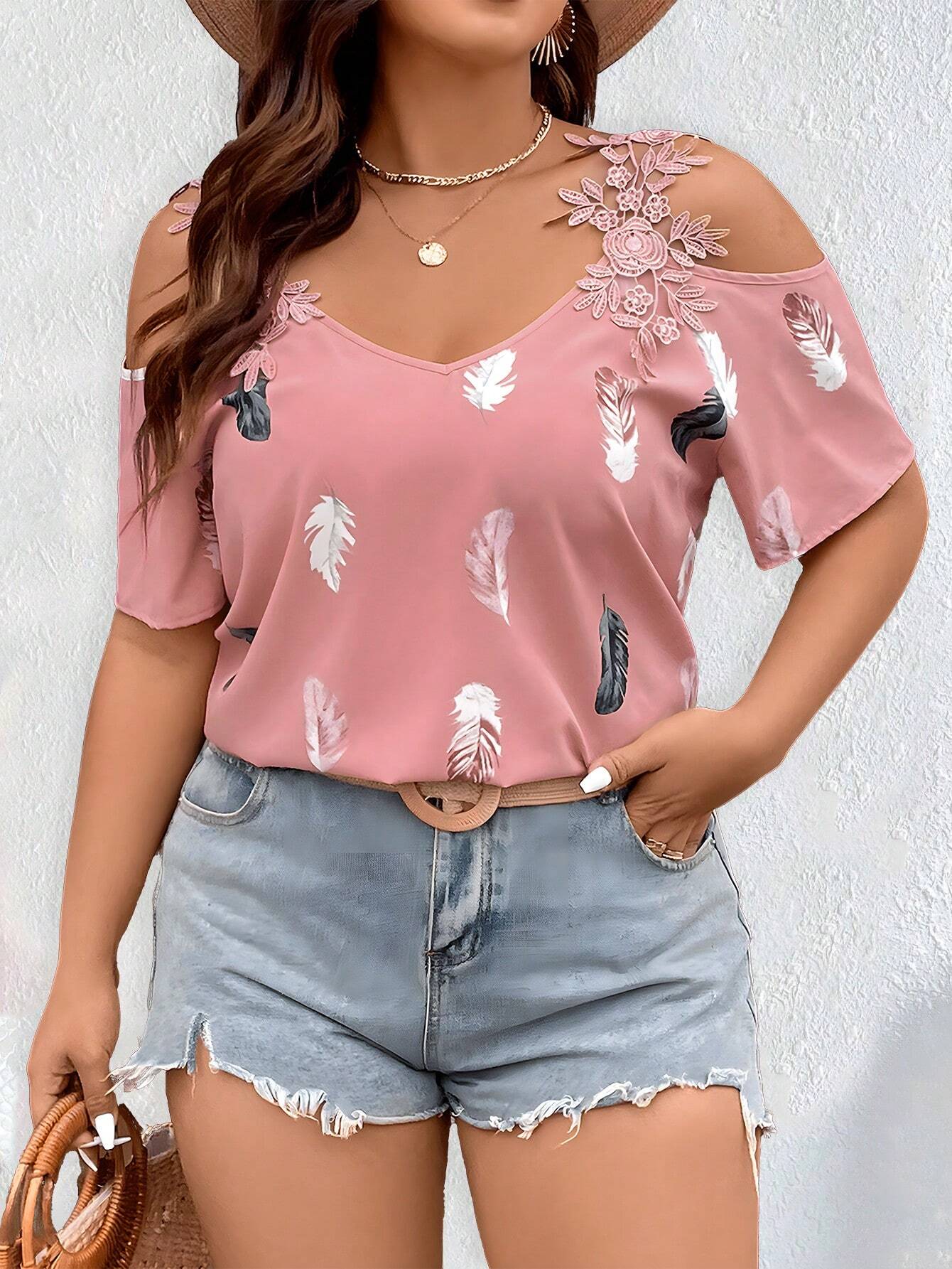 Blusa Aurora Belle Plus Size
