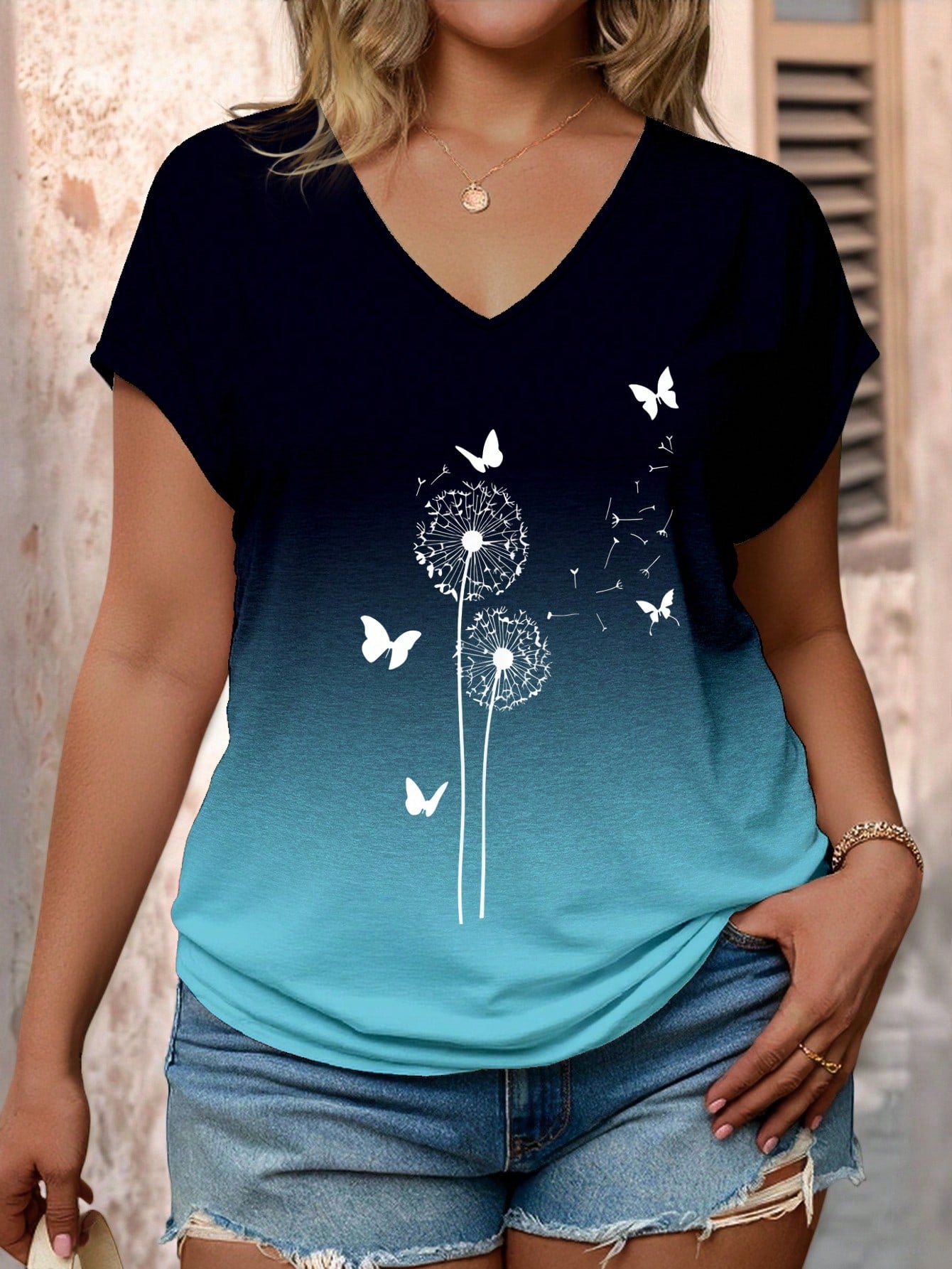 Blusa Serena Natural Plus Size