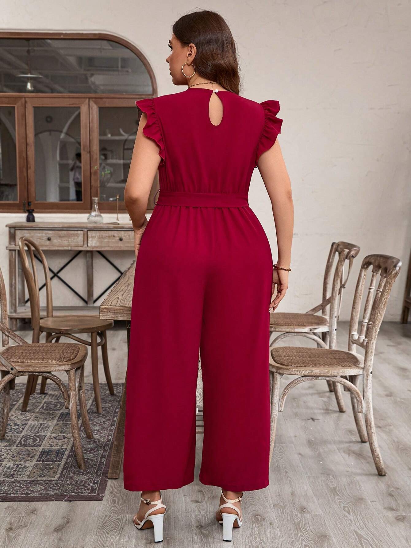 Macacão Plus Size Serena Élégance
