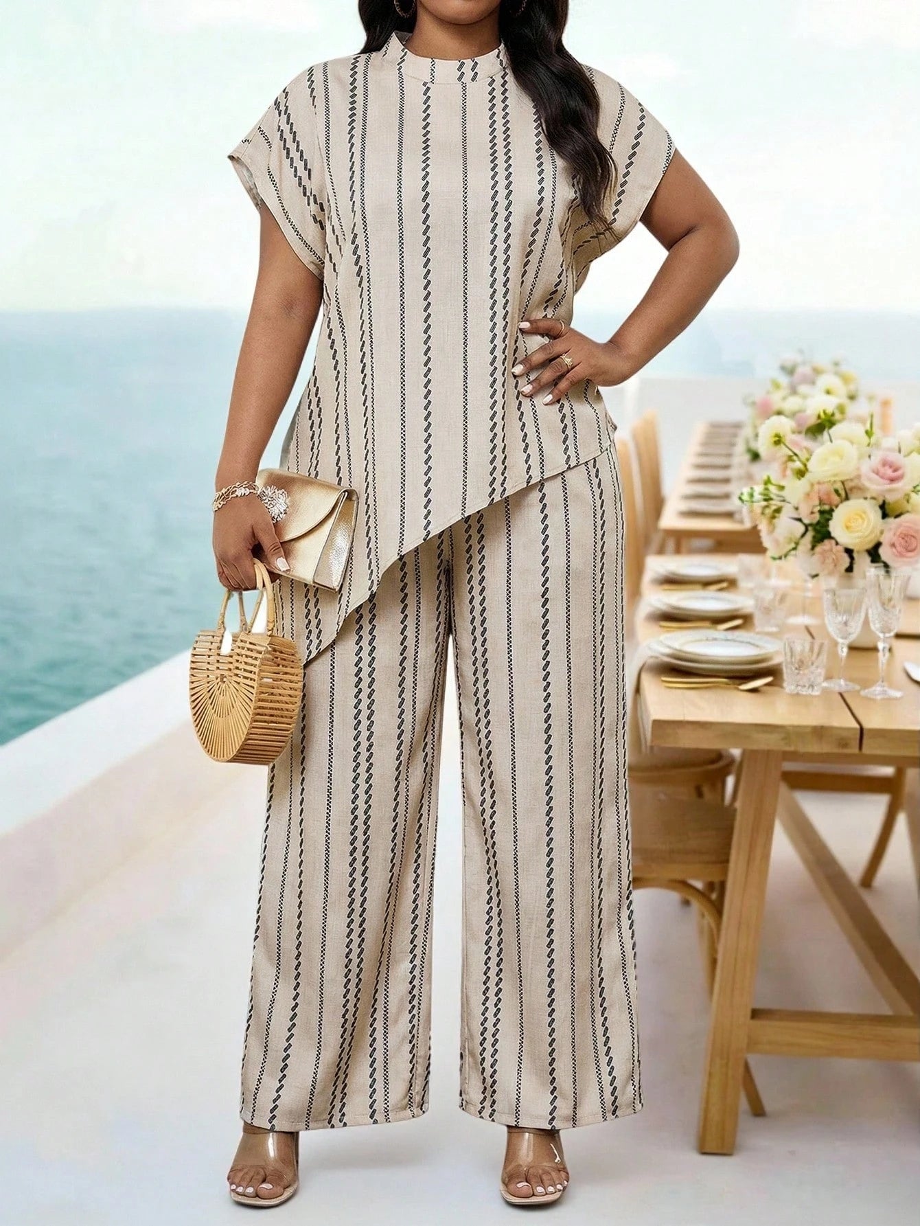 Conjunto Plus Size Lumi Éther