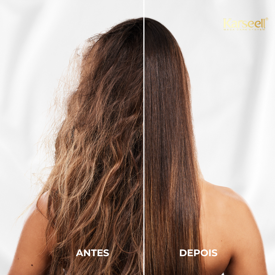 Combo Máscara Karseell® + Óleo de Argan karssell®: Restauração Plena