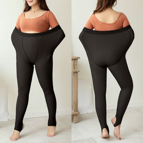 Meia Calça Translúcida Plus Size