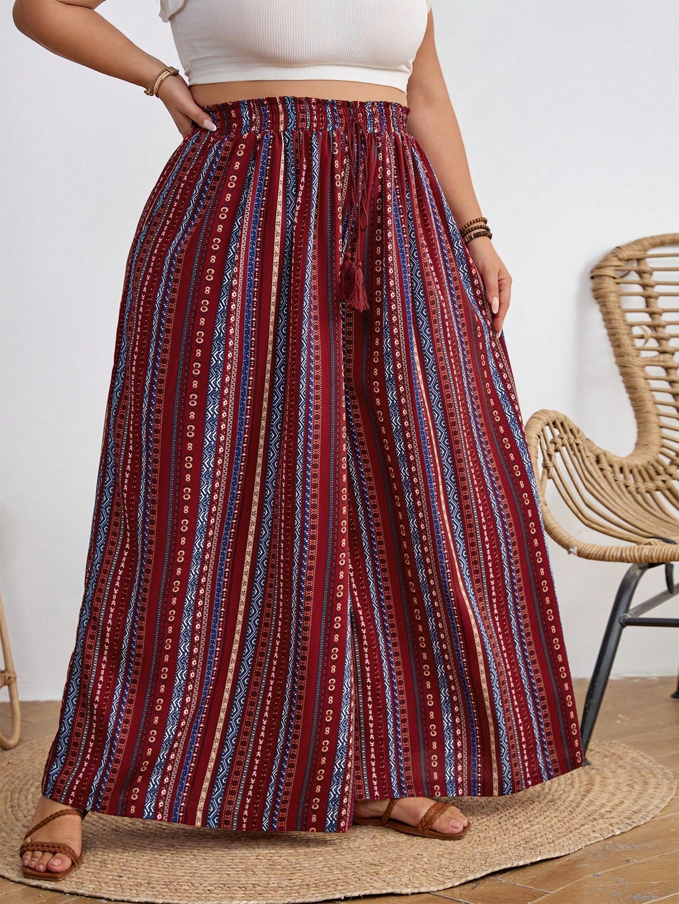 Calça Boho Livre Plus Size