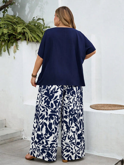 Conjunto Plus Size Leaf