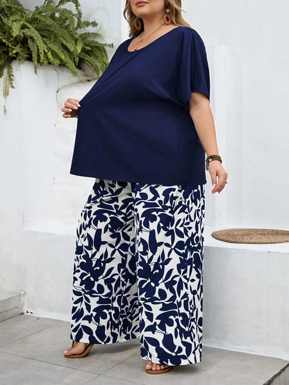Conjunto Plus Size Leaf