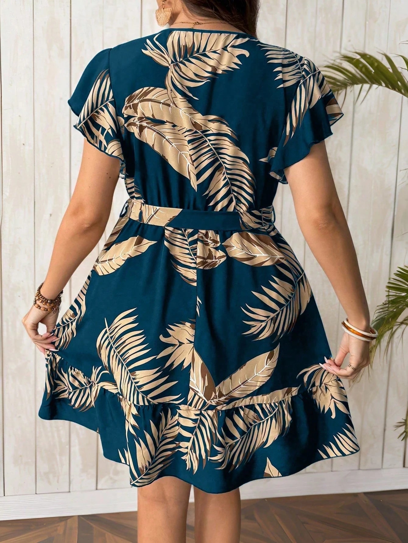 Vestido Plus Size Palma Siena