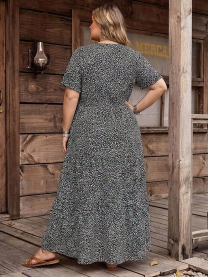 Vestido Plus Size Urban Dots