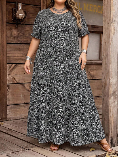 Vestido Plus Size Urban Dots