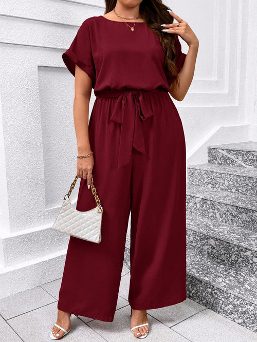 Macacão Plus Size Bordeaux Valença Imperiale