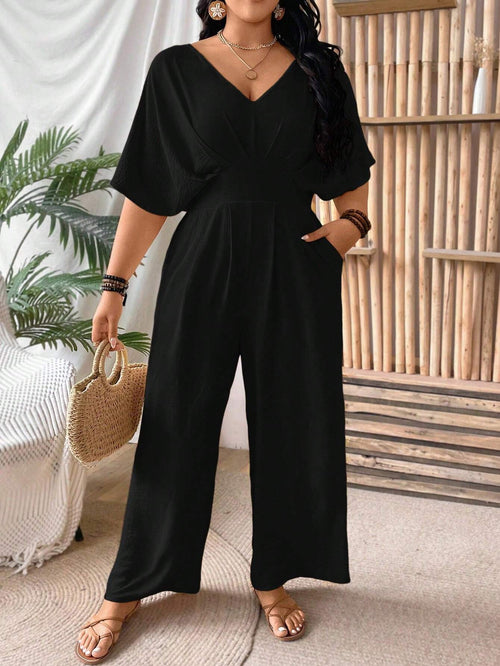 Macacão Plus Size Nadador e Costas Nuas