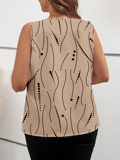 Blusa Poá Elegance Plus Size
