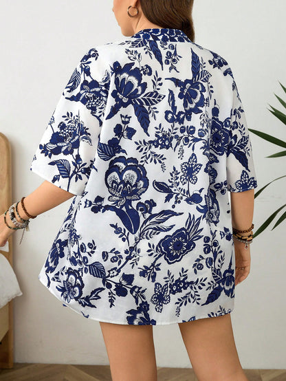 Conjunto Plus Size Azure Majesté