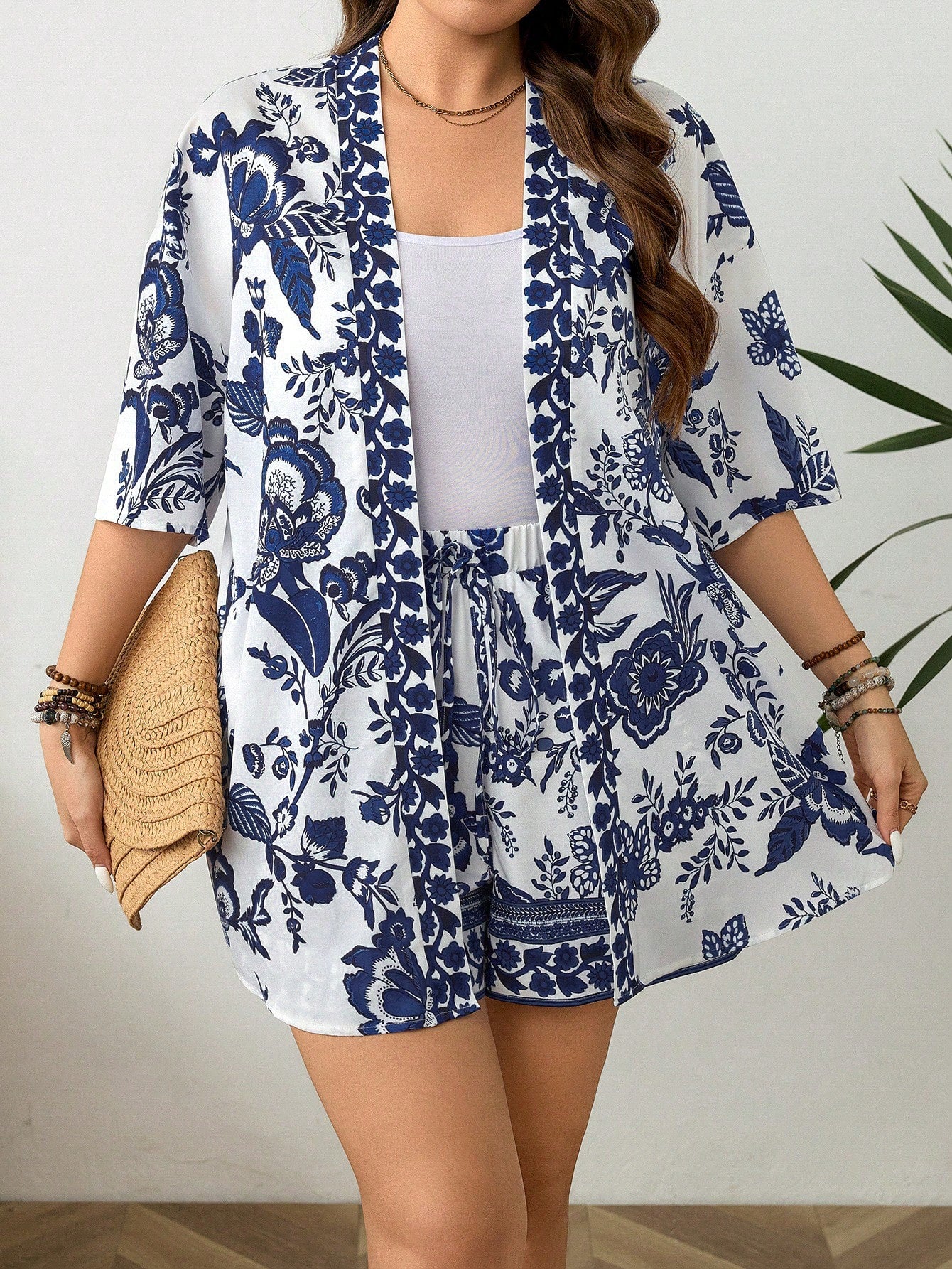 Conjunto Plus Size Azure Majesté