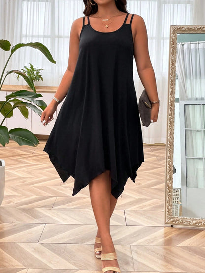 Vestido Plus Size Obsidian Élégance