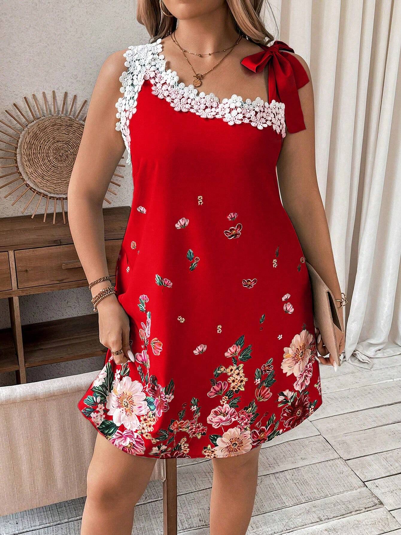 Vestido Plus Size Rouge Désir