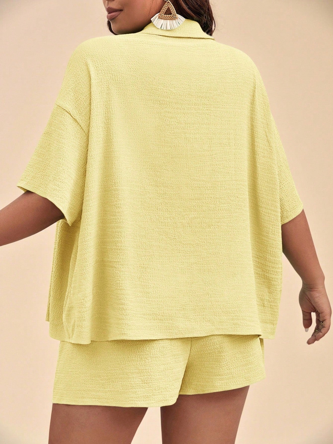 Conjunto Plus Size Soleil Dourado