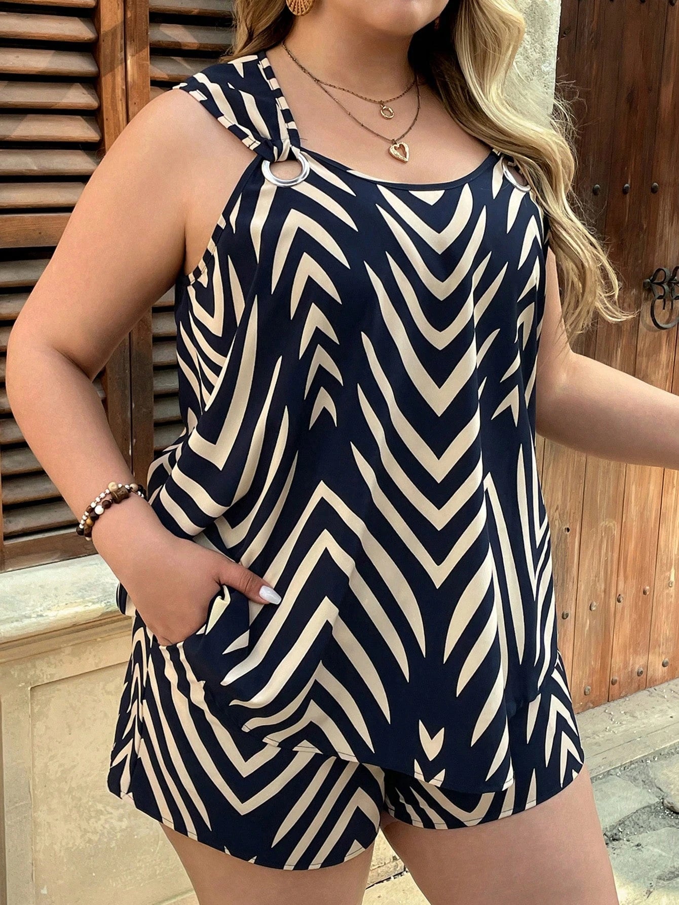 Conjunto Plus Size Isla Bohemia