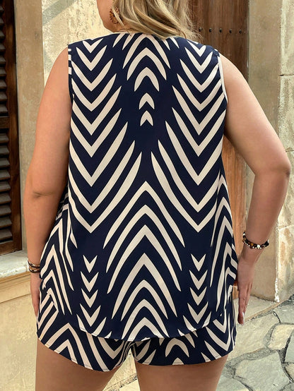 Conjunto Plus Size Isla Bohemia
