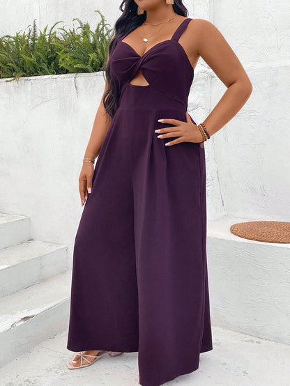 Macacão Plus Size Lavanda Imperiale