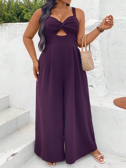 Macacão Plus Size Lavanda Imperiale