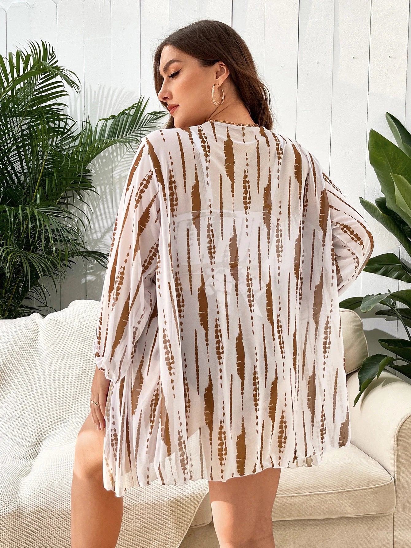 Biquíni Isla Glow Plus Size com Kimono