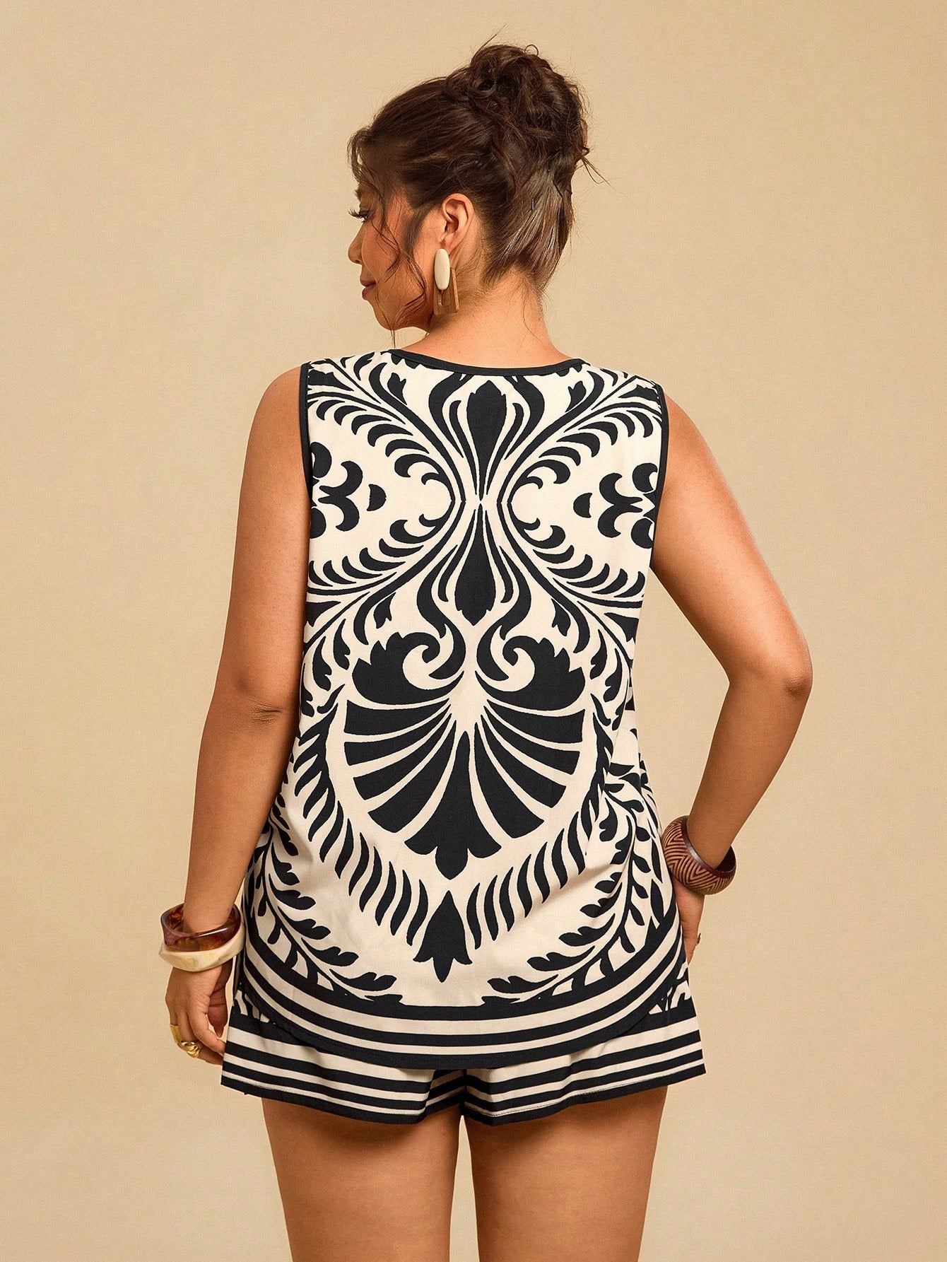 Conjunto Plus Size Isla Bohemia