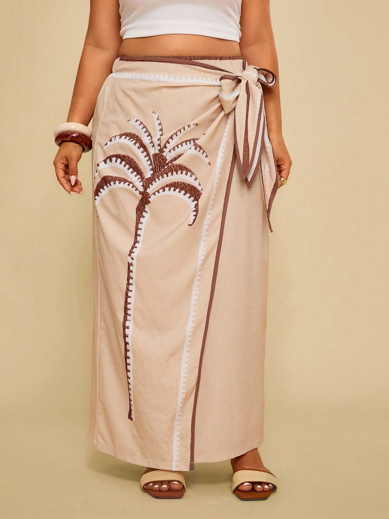 Saia Plus Size Terra Sienna Wrap