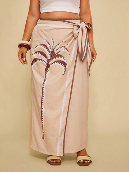 Saia Plus Size Terra Sienna Wrap