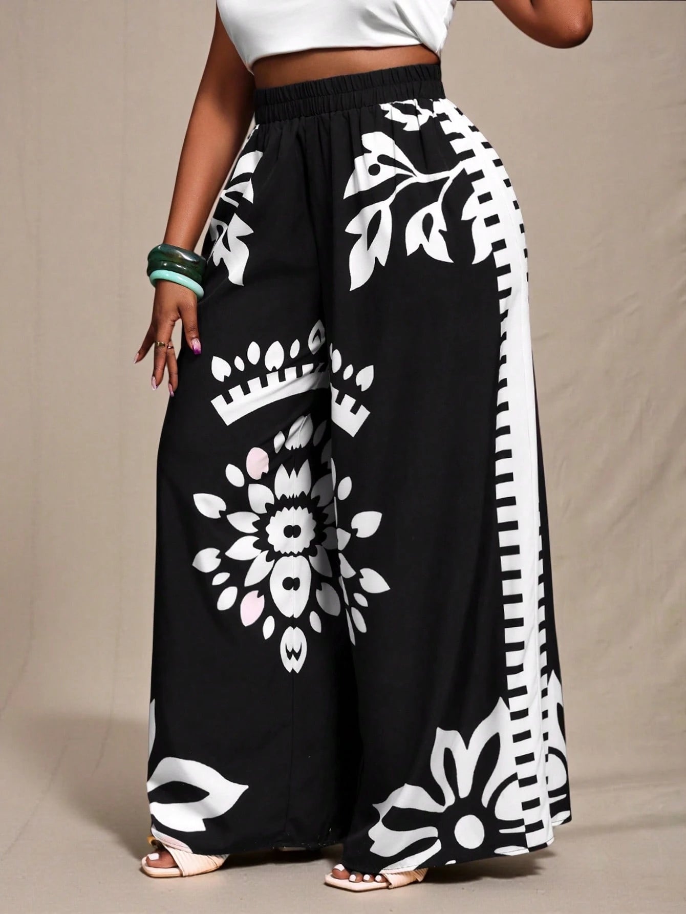 Calça Noir Balance Plus Size