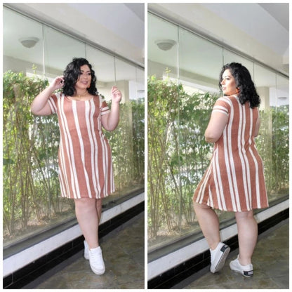 Vestido Plus Size Romantic